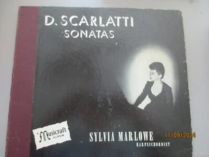 SYLVIA MARLOWE Harpsichordist *MUSICRAFT* D. Scarlatti Sonatas No. 1158-1160 - Picture 1 of 6