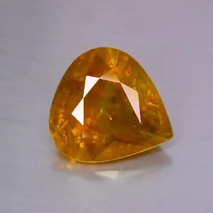 OROLOGIO 20.490 CARATI - SFENE NATURALE TITANITE 18X17mm PIETRE PREZIOSE SCIOLTE VIDEO - Foto 1 di 9
