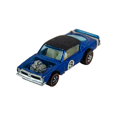 Rare Black Roof Vintage Hot Wheels 1969 Redline King Kuda Diecast Model Car - Image 1 of 4