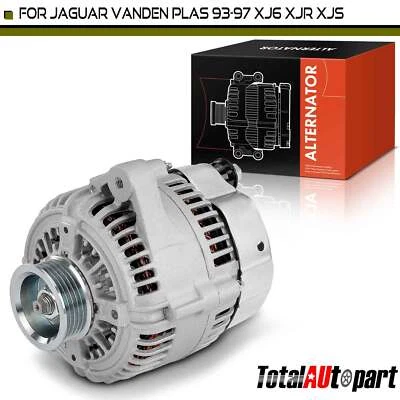 Alternador para Jaguar Vanden Plas XJ6 1993-1997 4,0 L 120A 12 V CW polea de 5 ranuras Foto 1 de 4