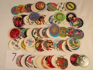 Lote de 100 gorras Misc SMACK N SMACK DÉCADA DE 1990 POGS STREET KAPS Big Joe ROC [Y115A7] - Imagen 1 de 1