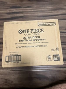 ONE PIECE: The Three Brothers Ultra Deck Box ST-13 CASE 6 Decks im Case - Bild 1 von 3