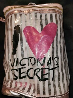 NEW Victoria's Secret Hot Pink Hair Dryer Brush Set Travel RARE - Image 1 of 4