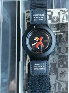 SWATCH ACCESS SCUBA SNOWPASS. RELOJ DE COLECCION. VINTAGE. NUEVO, SIN USAR. - Imagen 1 de 7