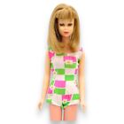 Vintage Francie 1966 Barbie Doll #1130 Bend Leg Tnt Blonde Swimsuit Japan Mattel