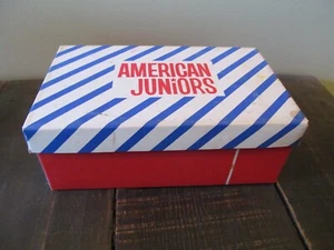 VTG American Junior Shoe Box Prop Empty Childrens - Picture 1 of 5