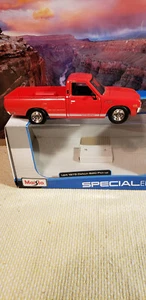 Maisto Special Edition 1:24 Scale - Li'l Hustler 1973 Datsun 620 Pick-Up in Red. - Picture 1 of 10