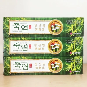90g x 3 LG Oriental dentist Bamboo Salt Toothpaste Organic Herbal therapy - Picture 1 of 4