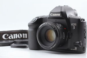 [MINT w/Strap] Canon EOS-3 EOS 3 SLR 35mm Film Camera EF 50mm f1.8 II From JAPAN