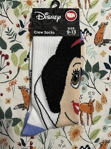 New Disney Princess Snow White Crew Socks - Picture 1 of 2