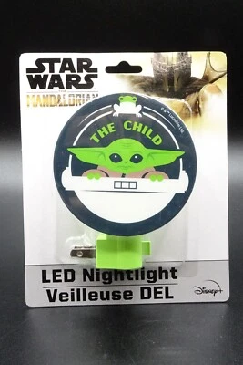 Disney Star Wars "El Mandaloriano" "Grogu - El Niño" Luz LED Nocturna - Nuevo Foto 1 de 4
