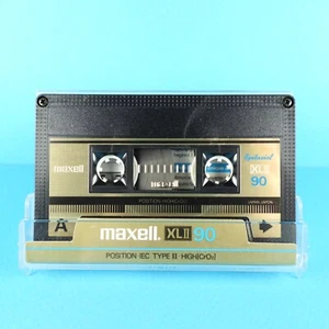 🍒 1x MAXELL XL II 90 * Epitaxial * Type 2 * Cassette Kassette кассета * 1986 - Picture 1 of 4