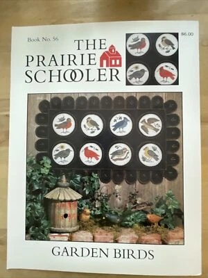 Cross Stitch Pattern Booklet: The Prairie Schooler Garden Birds #56 - Image 1 of 2