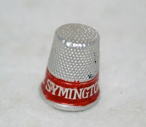 Vintage Advertising Thimble 'USE SYMINGTON'S COFFEE' British Made - Picture 1 of 9