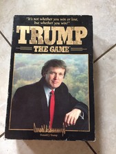 Trump The Game By Milton Bradley Board Game 1989
