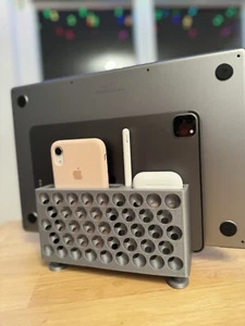 Macbook Stand Ständer Vertikaler Halter für Airpods-Tablet-Dock-Smartphones - Bild 1 von 12
