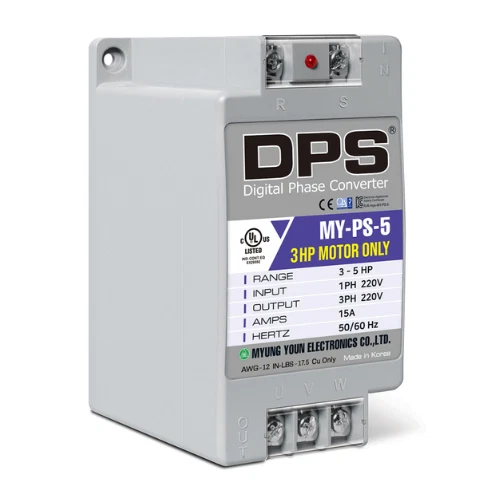 Single to 3 Phase Converter, Use 3HP(2.2kW) 9A Motor 200V-240V Only, MY-PS-5 - Bild 1 von 4