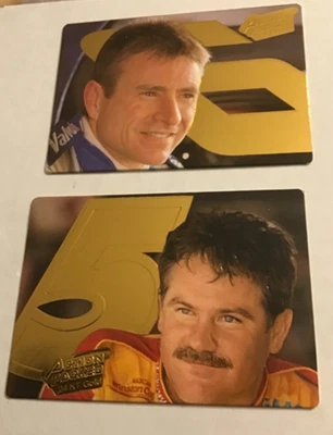 Lot of 2 1994 Action Packed 24k gold cards #23G,32G Mark Martin & Terry Labonte - Image 1 of 2