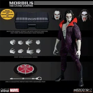 Mezco Toyz Morbius The Living Vampire 1/12 Collectibles Action Figure New Stock - Picture 1 of 10