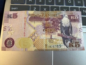 Zambia 5 Kwacha 2022 - Picture 1 of 2