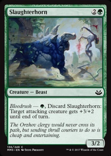 x1 Slaughterhorn - Modern Masters 2017 - NM - MTG - Image 1 of 1