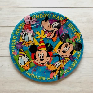 DISNEY Nuevo LOTE DE FIESTA MICKEY PLACAS DE CUMPLEAÑOS SERVILLETA TOY STORY Donald Minnie Woody - Imagen 1 de 24