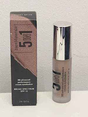 Sombra de ojos bareMinerals 5 en 1 BB Advanced Performance Cream FPS 15, Sweet Spice Foto 1 de 2