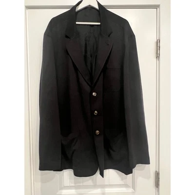 Tommy Bahama XXL Black Silk Blazer Jacket Menswear Business Casual - Image 1 of 4