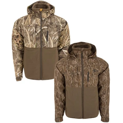Drake Waterfowl LST BMF Eqwader Full Zip with Primaloft Camo Hunting Jacket - Image 1 of 4