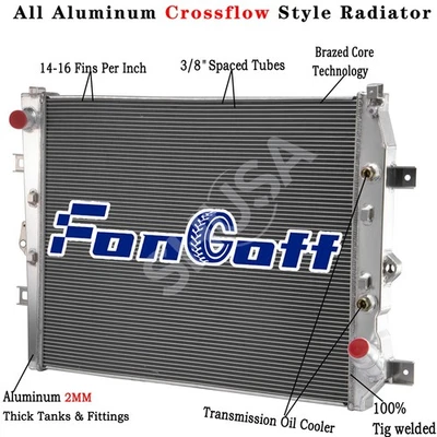 3 Row Radiator for 11-16 Silverado GMC Sierra 2500 3500 HD 6.6 Duramax LML - Image 1 of 4