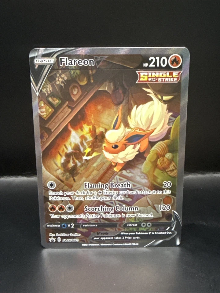 Pokémon Flareon V SWSH179 SWSH: Sword & Shield Promo Cards Holo - Image 1 of 4