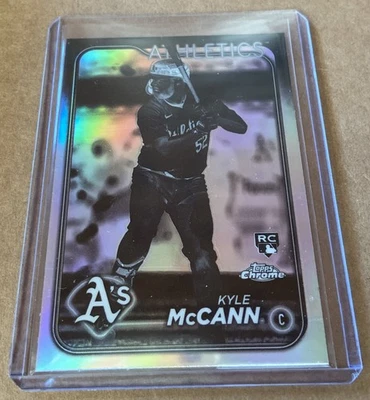 2024 Topps Chrome Update Series - Kyle McCann #USC142 Negative Refractor (RC) - Image 1 of 2