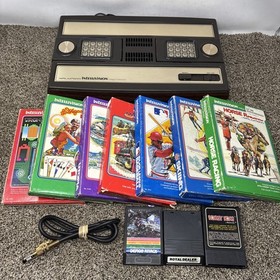 Intellivision Video Game console Tested Working Vintage Game Bundle With Games