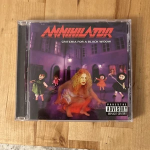 ANNIHILATOR CRITERIA FOR A BLACK WIDOW THRASH METAL CD '00  - Bild 1 von 4