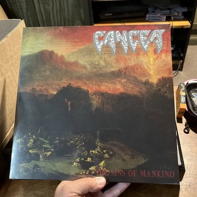 Cancer-The Sins Of Mankind LP(reissue Sealed 180G Mahogany) - Image 1 of 4