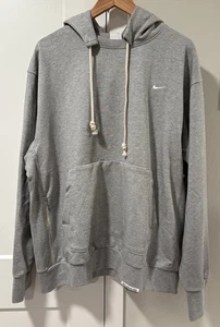 Sudadera con capucha de baloncesto Nike Standard Issue Dri-FIT gris jaspeado para hombre XL NUEVA CON ETIQUETAS - Imagen 1 de 6