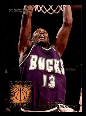 Bucks de baloncesto Fleer Rookie Sensations #11 1995-96 Glenn Robinson radiocontrol casi nuevo-como nuevo Foto 1 de 3