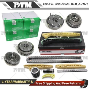 Camshaft Adjusters&Timing Chain Kit FOR Mercedes-Benz ML350 M272 W203 W211 W164 - Picture 1 of 7
