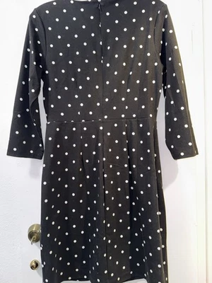 Vestido Old Navy Polkadot blanco y negro talla M Foto 1 de 4