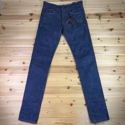 NWT Rag & Bone Jeans Mens 27 Raw Fit 2 Slim Classic Button Fly Denim Blue Jeans - Image 1 of 4