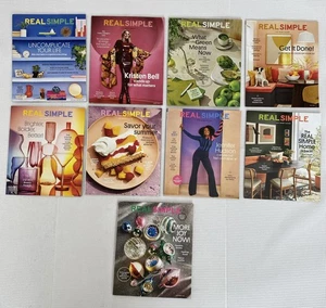 9 Real Simple 2023 Magazines Organization Home January to October & December - Picture 1 of 12