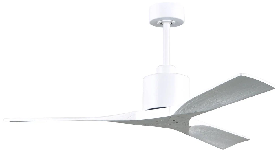 52" Matthews Nan Matte White Outdoor Ceiling Fan with Remote - Image 1 of 1