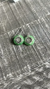 Ohrhänger Sterlingsilber Jade - Bild 1 von 4