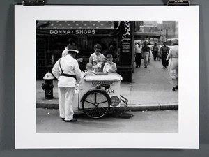 "Good Humor Man" Nat Norman, Ice Cream Cart NYC  Poster - Picture 1 of 1