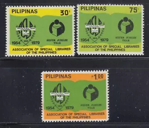 Philippines 1979 Sc 1398-1400 Libraries mint never hinged - Picture 1 of 1