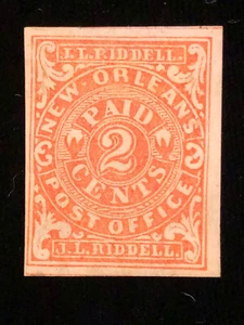 ESTADOS CONFEDERADOS: SIN USAR #62X2 SIN GOMA CV $190 - Imagen 1 de 1