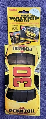 1992 Traks PENNZOIL - MICHAEL WALTRIP - 25 HIGH GLOSS CARD - TEAM SET #7255 - Image 1 of 4