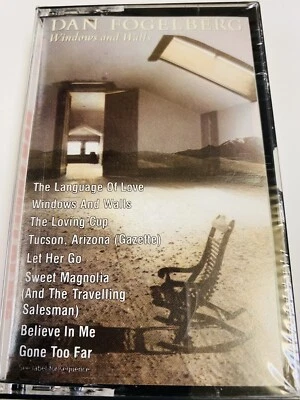 Dan Fogelberg RARE SEALED Cassette Tape Windows And Walls  - Image 1 of 3