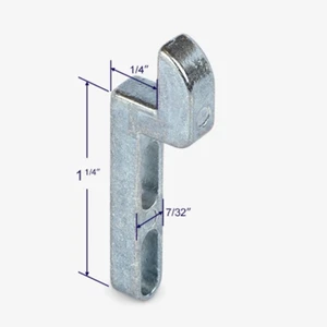 Golpeador de acero para puertas correderas - Imagen 1 de 3