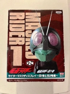 2007 Giappone Banpresto Mask Rider Display Headfigure Kamen Rider The First #1 - Foto 1 di 10